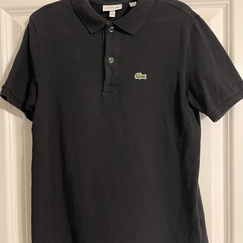 Lacoste Men's Polo Shirt in Black